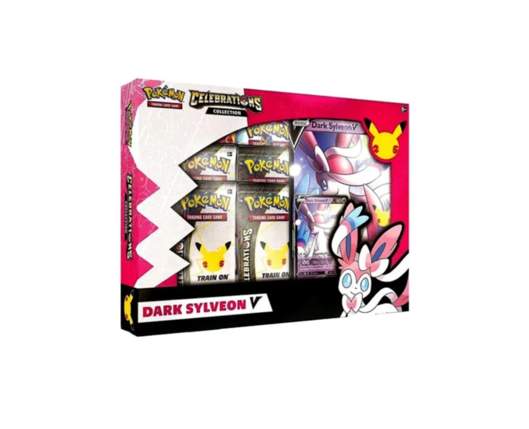CELEBRATIONS DARK SYLVEON V COLLECTION BOX