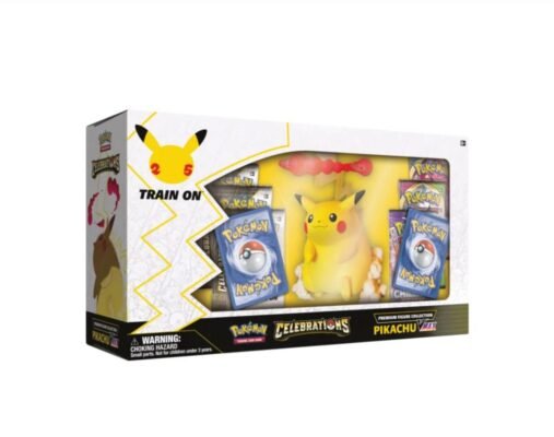 CELEBRATIONS PIKACHU VMAX PREMIUM FIGURE BOX