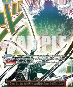 DEMON AURA NINE SWORD STYLE ASURA BLADES DRAWN DEAD MAN’S GAME (ALTERNATE ART) – LEGACY OF THE MASTER