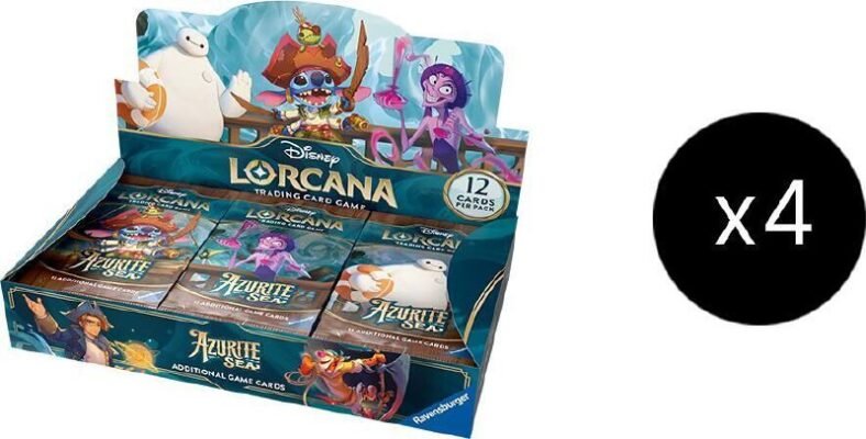 DISNEY LORCANA: AZURITE SEA CASE