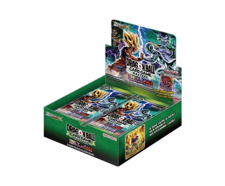 DRAGON BALL SUPER MASTERS ZENKAI SERIES EX 7 – BEYONG GENERATIONS BOOSTER BOX