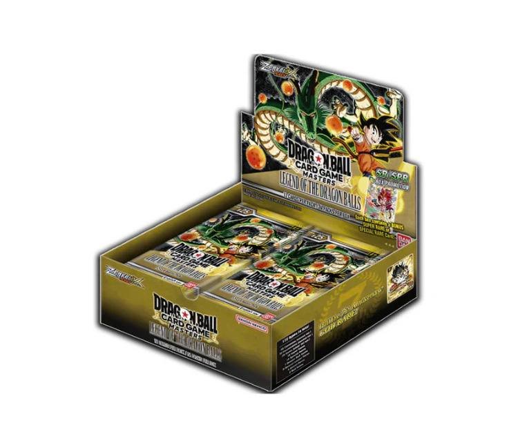 DRAGON BALL SUPER MASTERS ZENKAI SERIES EX 8 LEGENG OF THE DRAGON BALLS BOOSTER BOX