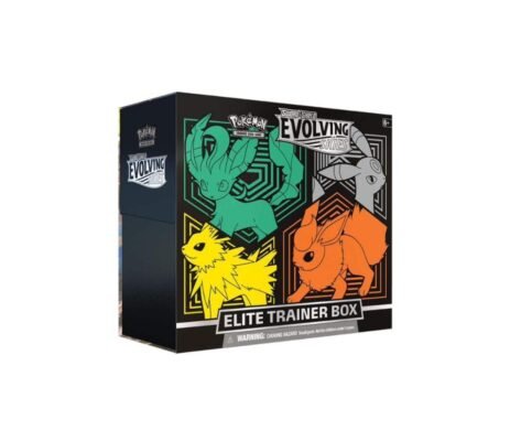 EVOLVING SKIES – ELITE TRAINER BOX – UMBREON, FLAREON, JOLTEON AND LEAFEON
