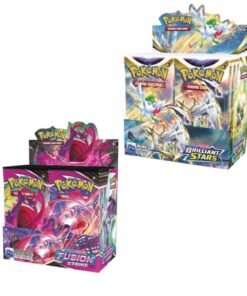 FUSION STRIKE BOOSTER BOX + BRILLIANT STARS BOOSTER BOX