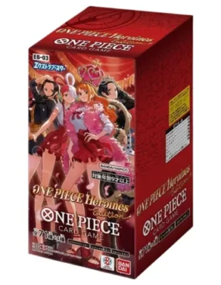 Heroines Edition (EB-03) – Sealed Japanese One Piece Display Box (Official Booster Box)