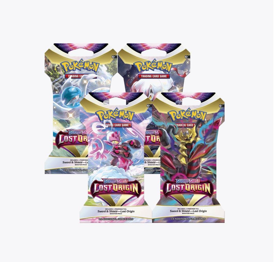 LOST ORIGIN SLEEVED BOOSTER PACK ART BUNDLE (SET OF 4)