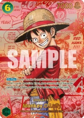 MONKEY.D.LUFFY (118) (RED SUPER ALTERNATE ART)