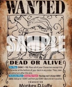 MONKEY.D.LUFFY (WANTED POSTER)