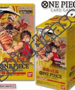 ONE PIECE TCG : KINGDOMS OF INTRIGUE OP-04 OFFICIAL SEALD CASE