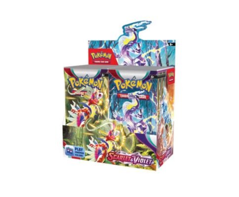 SCARLET AND VIOLET BOOSTEER DISPLAY BOX