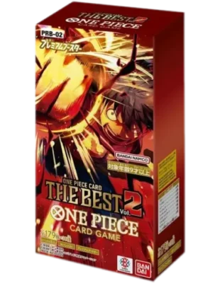 The Best Vol. 2 (PRB-02) – Sealed Japanese One Piece Display Box (Official Booster Box)
