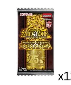 YU-GI-OH – QUARTER CENTURY BONANZA BOOSTER BOX CASE OF 12 – 1st EDITION