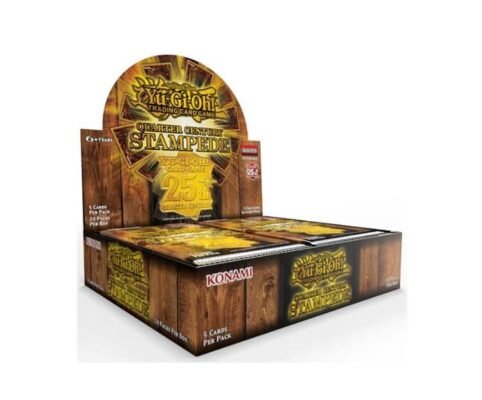 YU-GI-OH – QUATER CENTURY STAMPEDE BOOSTER BOX – 1st EDITION