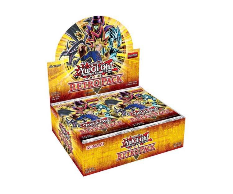 YU-GI-OH – RETRO PACK BOOSTER BOX (24 PACKS)